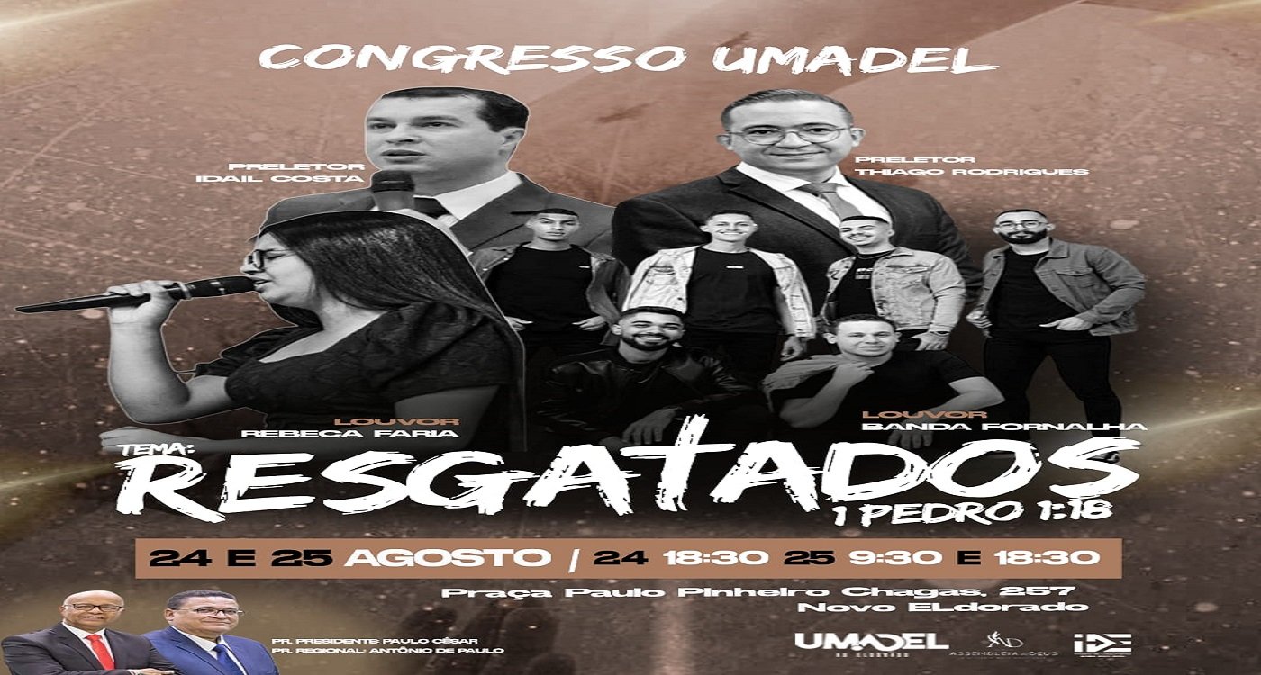 Imagem evento - CONGRESSO UMADEL 2024 - RESGATADOS