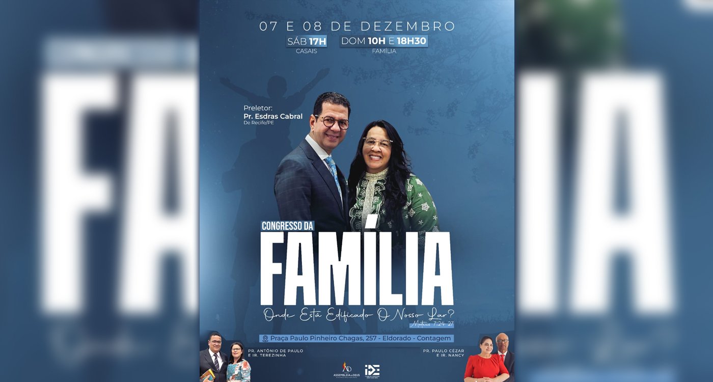 Imagem evento - Congresso da Família